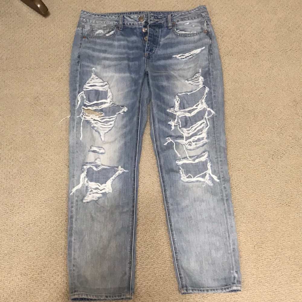 Tomgirl ripped jeans